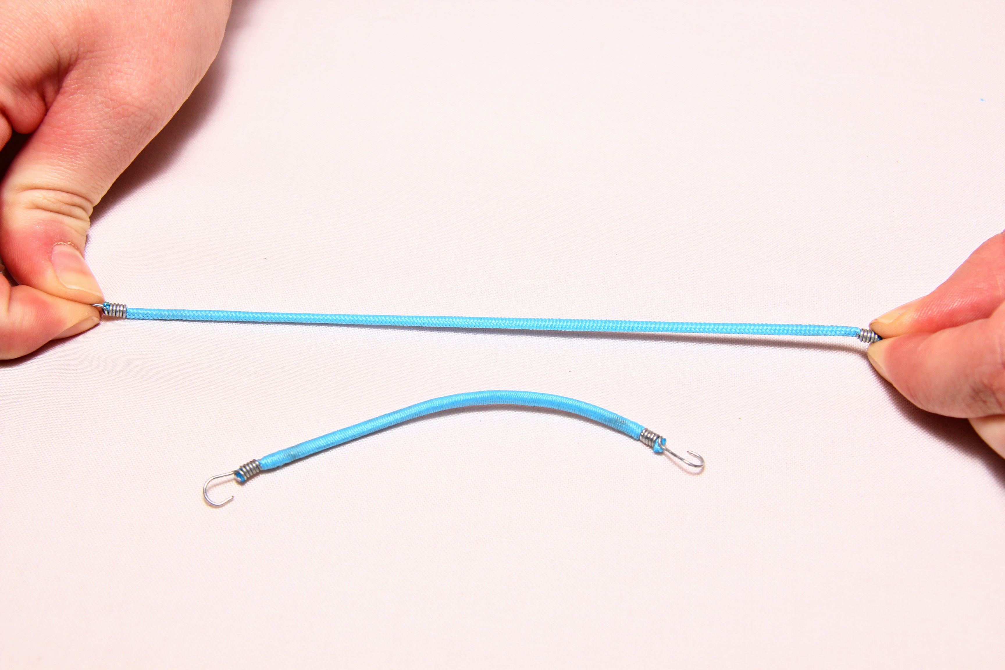 Sada gumicuků, světle šedá, 8ks