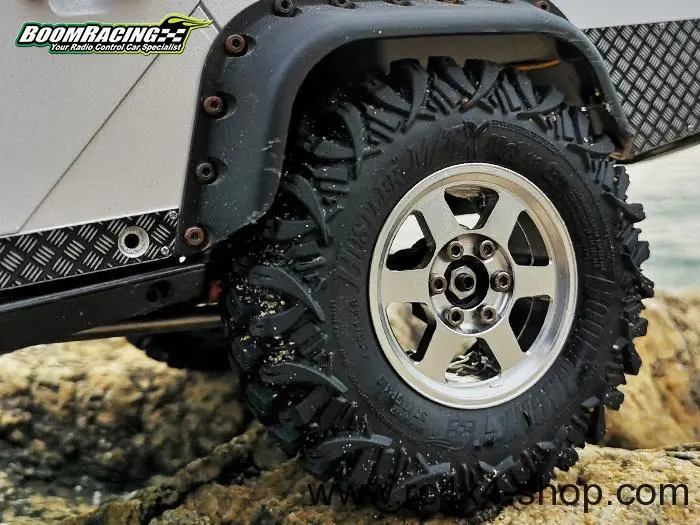 Boom Racing TE37X KRAIT™ 1.9 Beadlock Wheels, Bronze, 4 ks