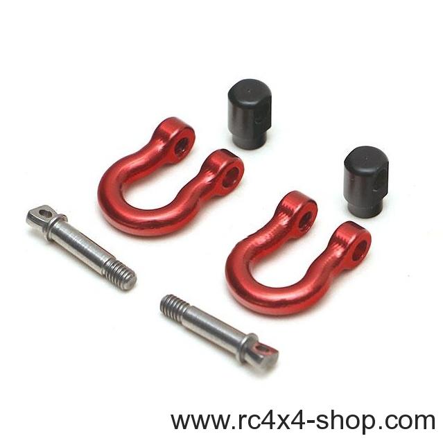 Boom Racing Alum Scale Shackle & Shackle Mount Set