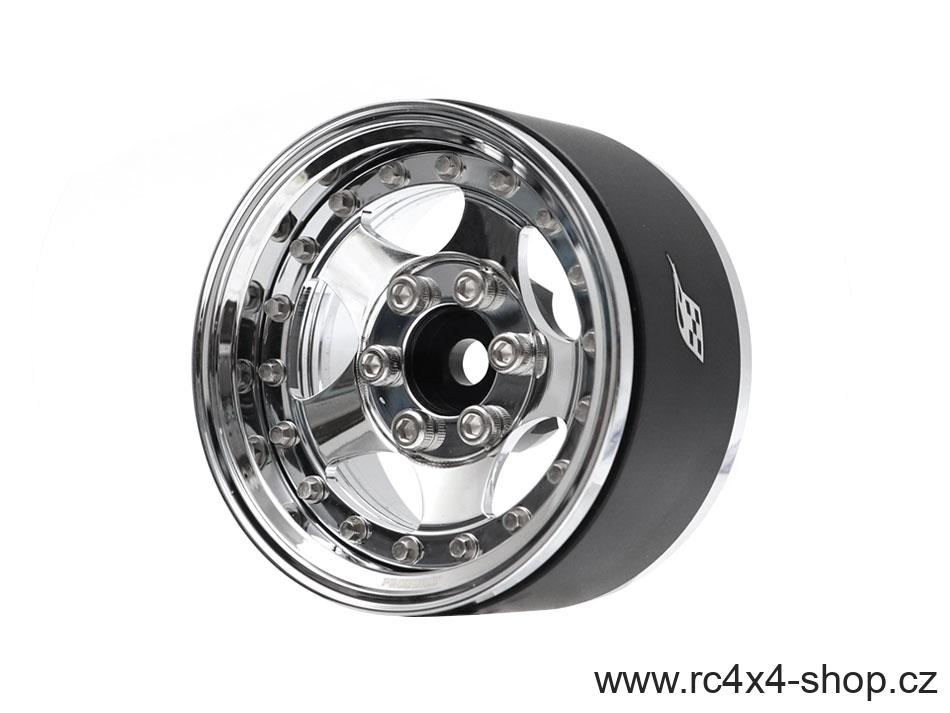 Boom Racing ProBuild™ 1.9" SV5, Chrome/Chrome