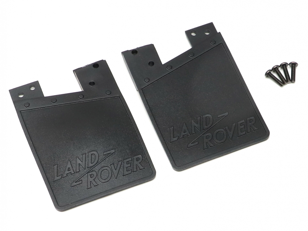 Zástěrky pro Boom Racing BRX02 Land Rover Series III 88 a 109, černé logo