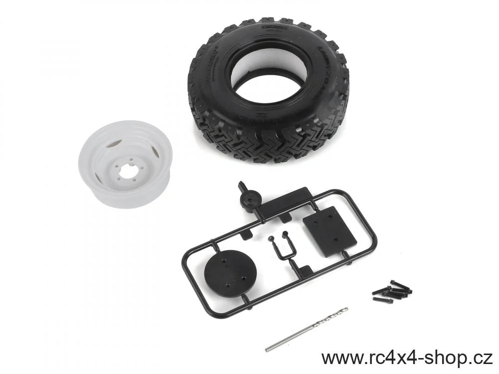 Rezerva s držákem pro Boom Racing BRX02 Land Rover Series, zadní
