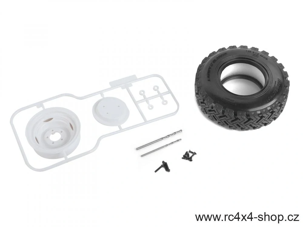 Rezerva s držákem pro Boom Racing BRX02 Land Rover Series, přední