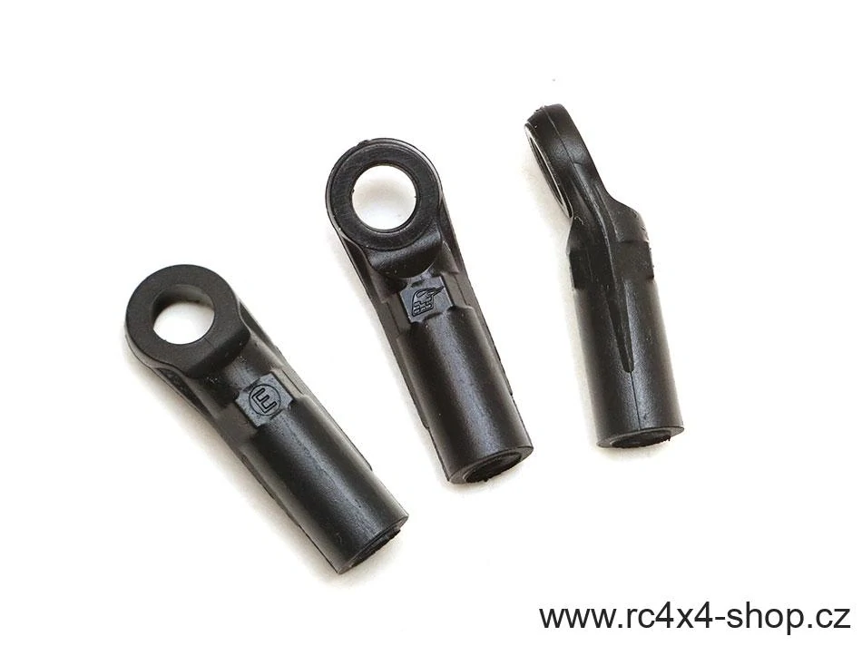 Čepy Boom Racing KUDU™, zahnuté vzhůru, 23,7mm dlouhé, závit M4, 10 ks
