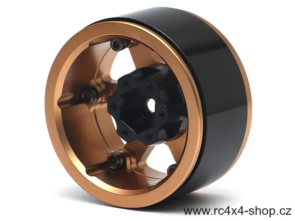 Boom Racing TE37X KRAIT™ 1.9 Beadlock Wheels, Bronze, 4 ks