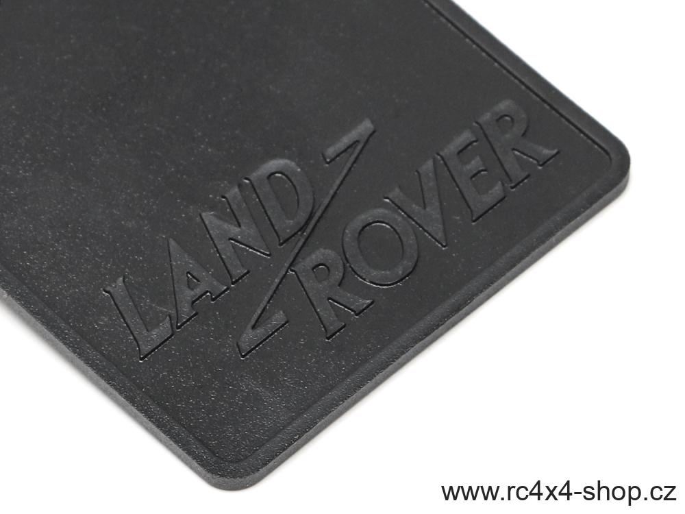 Zástěrky pro Boom Racing BRX02 Land Rover Series III 88 a 109, černé logo