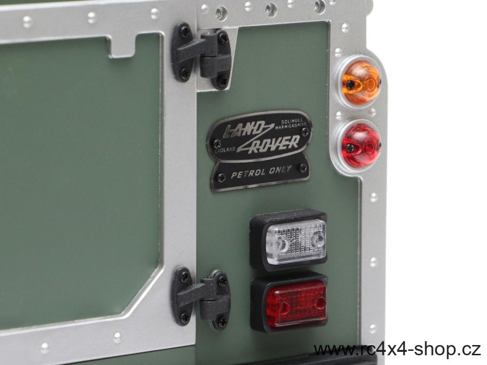 Boom Racing Emblem Set (Stainless Steel) for Series Land Rover® (Petrol) for BRX02 109