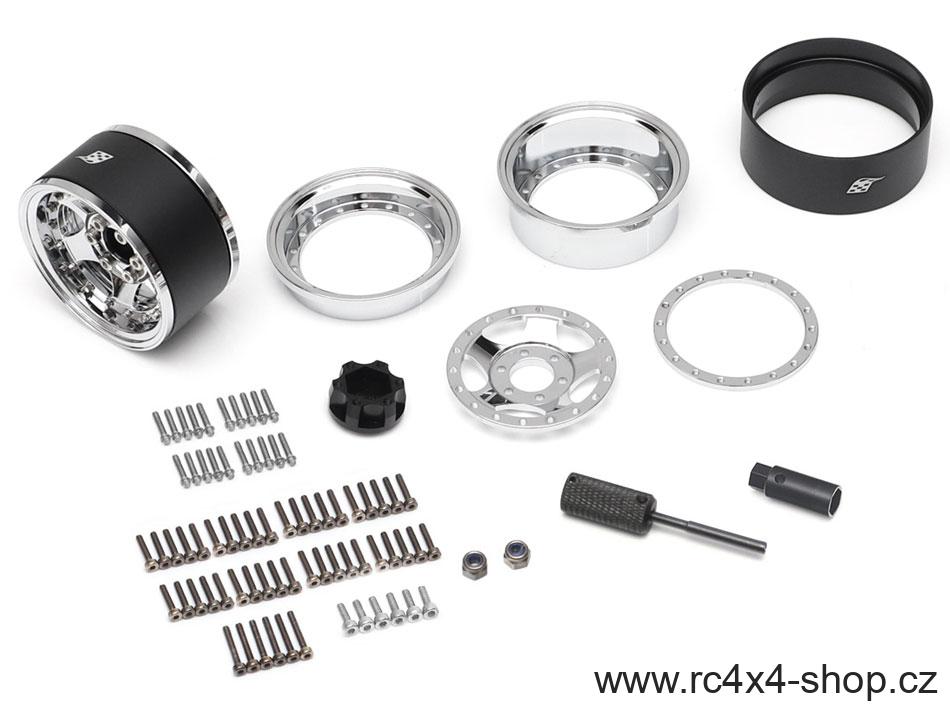 Boom Racing ProBuild™ 1.9" SV5, Chrome/Chrome