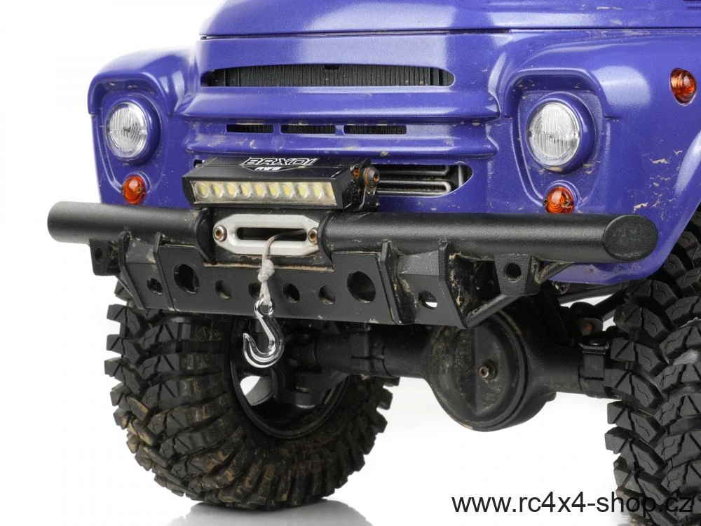 Trubkový hliníkový přední nárazník pro Boom Racing BRX01 AWB ZIL