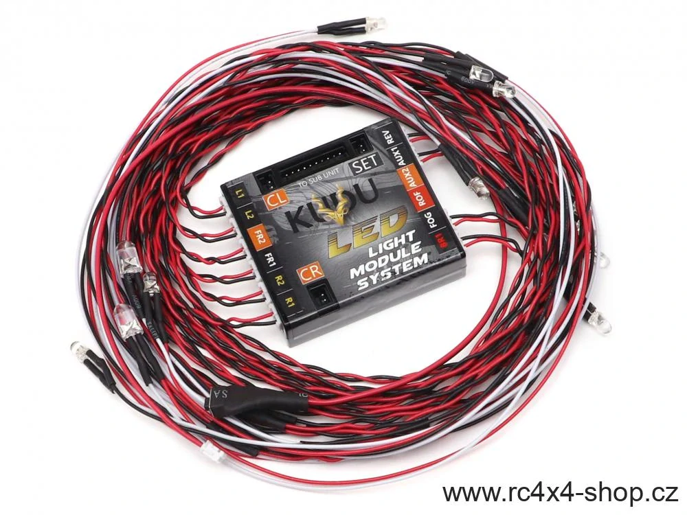 Světelný modul KUDU pro Boomracing BRX02 Land Rover D110