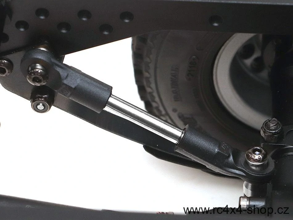 Čepy Boom Racing KUDU™, zahnuté vzhůru, 23,7mm dlouhé, závit M4, 10 ks