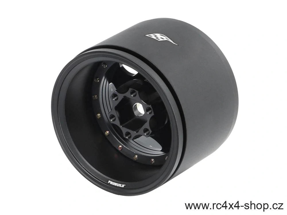 Boom Racing ProBuild™ 1.9" Extra Wide SV5 Adjustable Beadlocks Černá/Matně černá