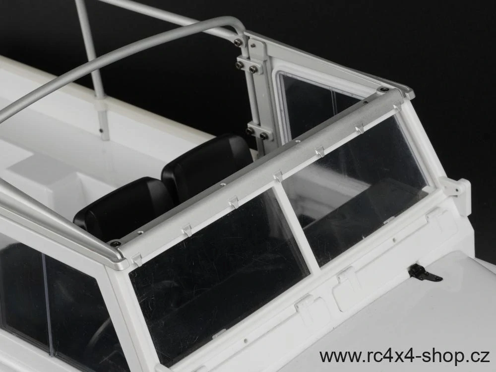Konstrukce s plachtou pro Boom Racing BRX02 Land Rover Series 109, písková