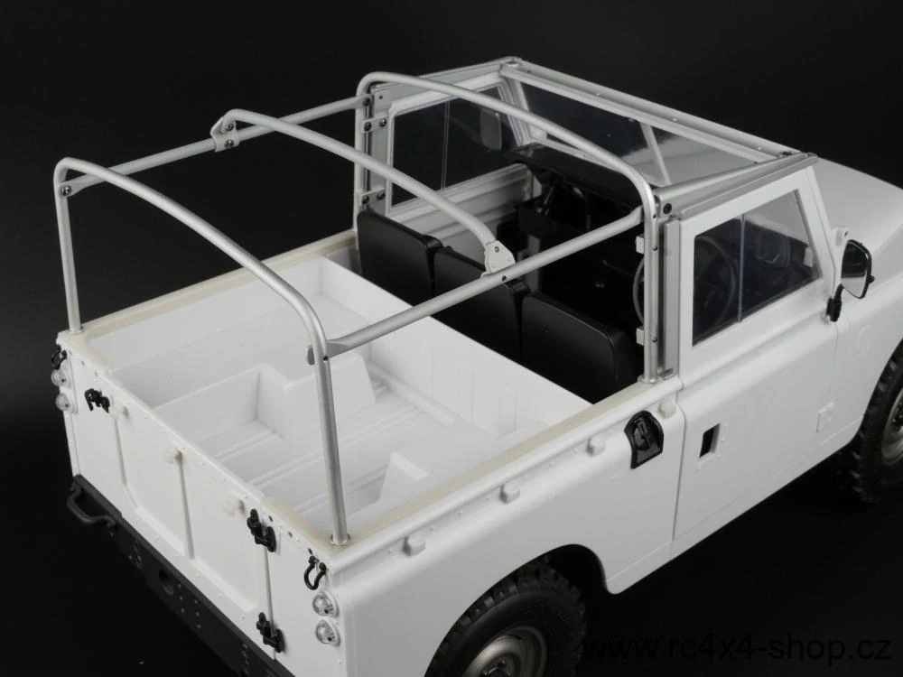 Konstrukce s plachtou pro Boom Racing BRX02 Land Rover Series 88, písková