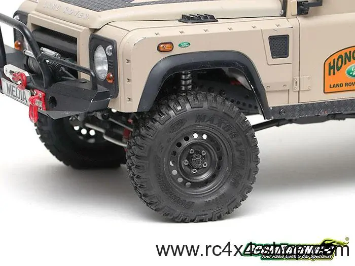 Boom Racing 1.9 Badass Classic 16-Hole Steelie & CNC Aluminum Beadlock Wheels W/ Center Hubs (Front) 2pcs Gun Metal
